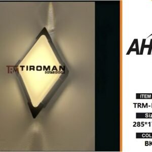 أبليك جداري LED خارجي/داخلي بتصميم هندسي (معيّن) - موديل TRM-PC80