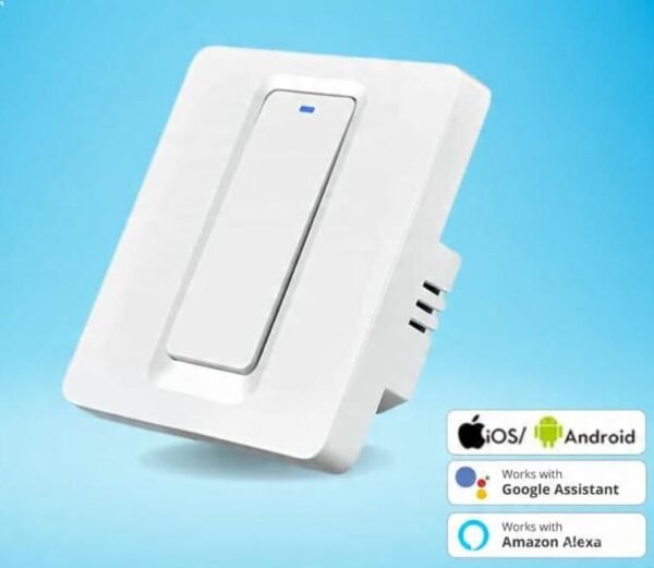 مفتاح مكيف ضغط ذكي بخاصية واي فاي (40 أمبير، لون أبيض) - Smart Home