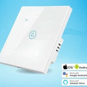 مفتاح سخان ذكي بخاصية واي فاي (40 أمبير، لون أبيض) - Smart Home