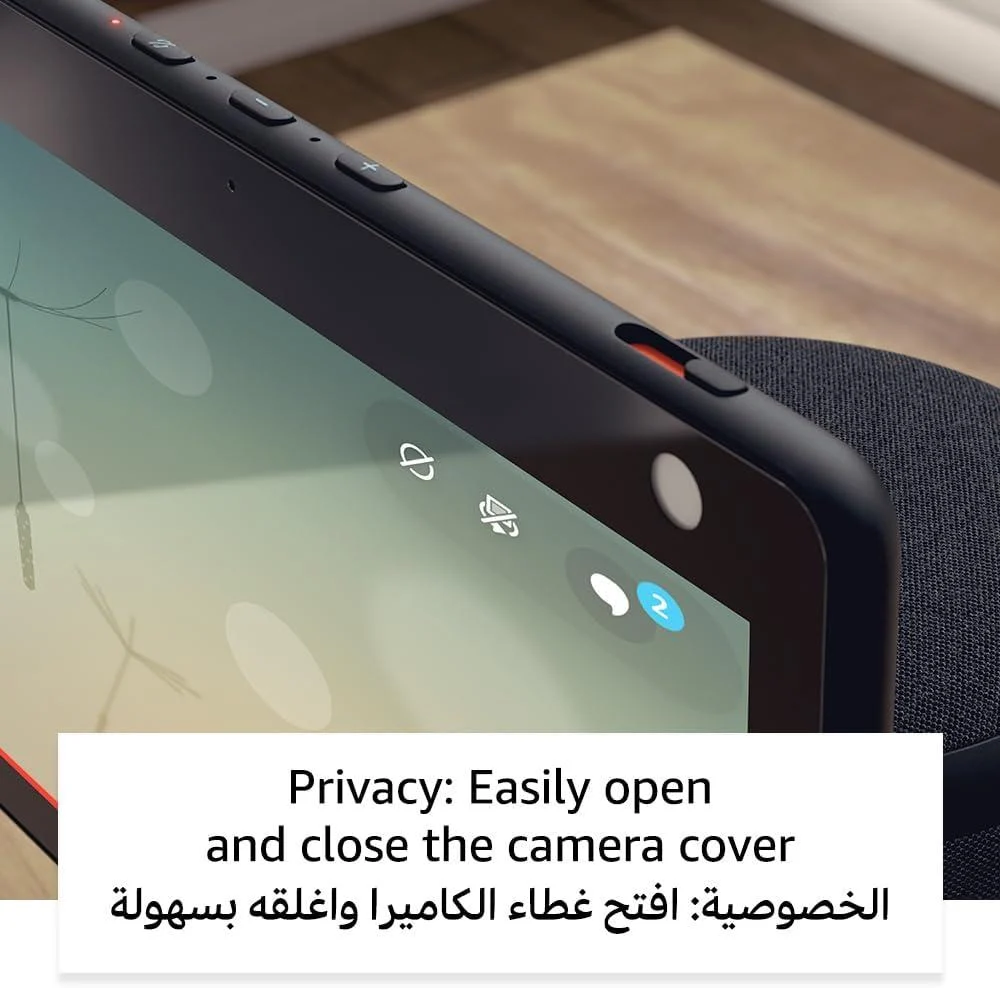 Echo Show 10 أسود (الجيل الثالث) _ شاشة ذكية 10_ انش بالبلوتوث مع أليكسا _ استخدم صوتك للتحكم بالأجهزة المنزلية الذكية - Smart Home - الصورة 3