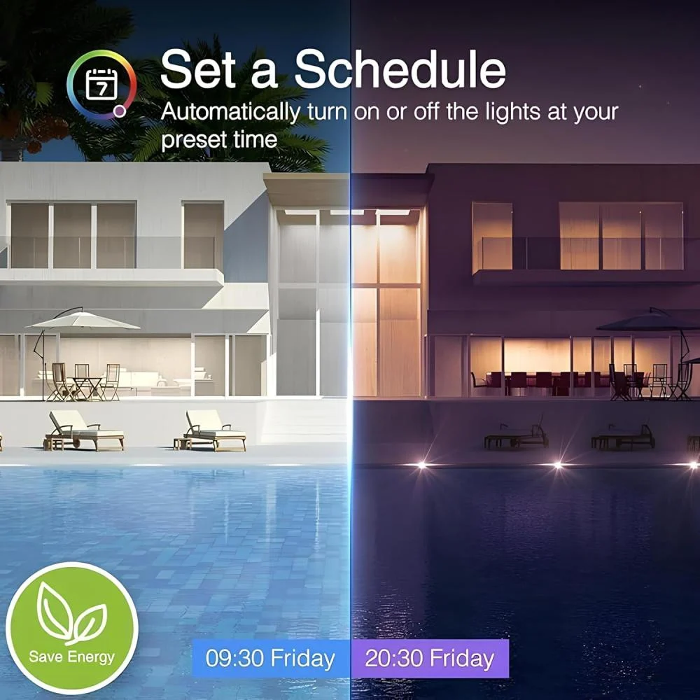 مفتاح إضاءة حائط ذكي بخاصية واي فاي (4 مفاتيح، لون رمادي) - Smart Home - الصورة 3