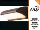 أبليك جداري LED خارجي بإضاءة سفلية وتصميم مقوس - موديل TRM-PC24-8