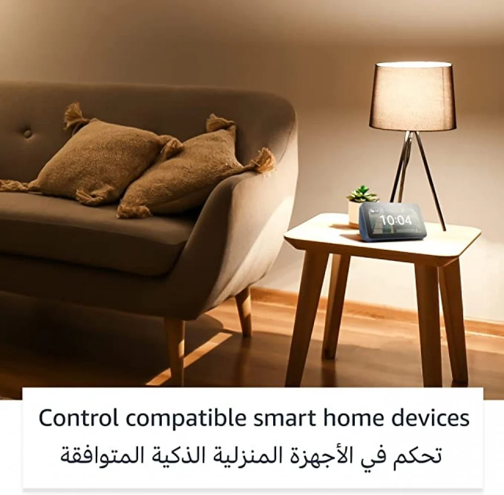 جهاز Echo Show 5 _ الجيل الثالث بشاشة ذكية وساعة منبه بصوت أكثر وضوحًا _ استخدم صوتك للتحكم بالأجهزة المنزلية الذكية - Smart Home - الصورة 5