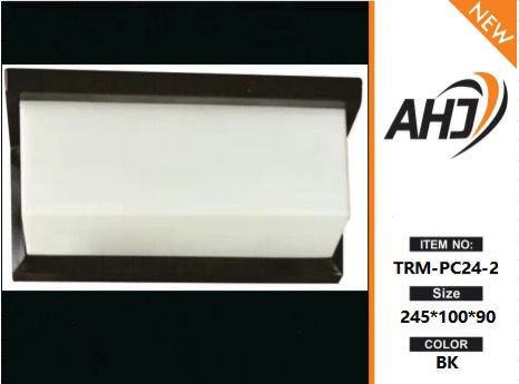 أبليك جداري LED خارجي/داخلي بتصميم مستطيل وإطار كامل - موديل TRM-PC24-2 - الصورة 2