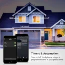 مفتاح إضاءة حائط ذكي بخاصية واي فاي (مفتاح 1، لون ذهبي) - Smart Home