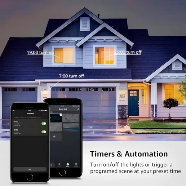 ⁦مفتاح إضاءة حائط ذكي بخاصية واي فاي (مفتاح 1، لون ذهبي) - Smart Home⁩ - الصورة ⁦5⁩