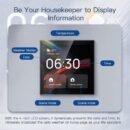 لوحة تحكم ذكية بشاشة لمس WiFi + Zigbee مع تحكم صوتي ومساعد أليكسا مدمج - شاشة 4 بوصة للتحكم في المنزل الذكي - Smart Home