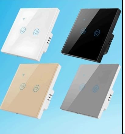 مفتاح إضاءة حائط ذكي بخاصية واي فاي (2 مفاتيح)