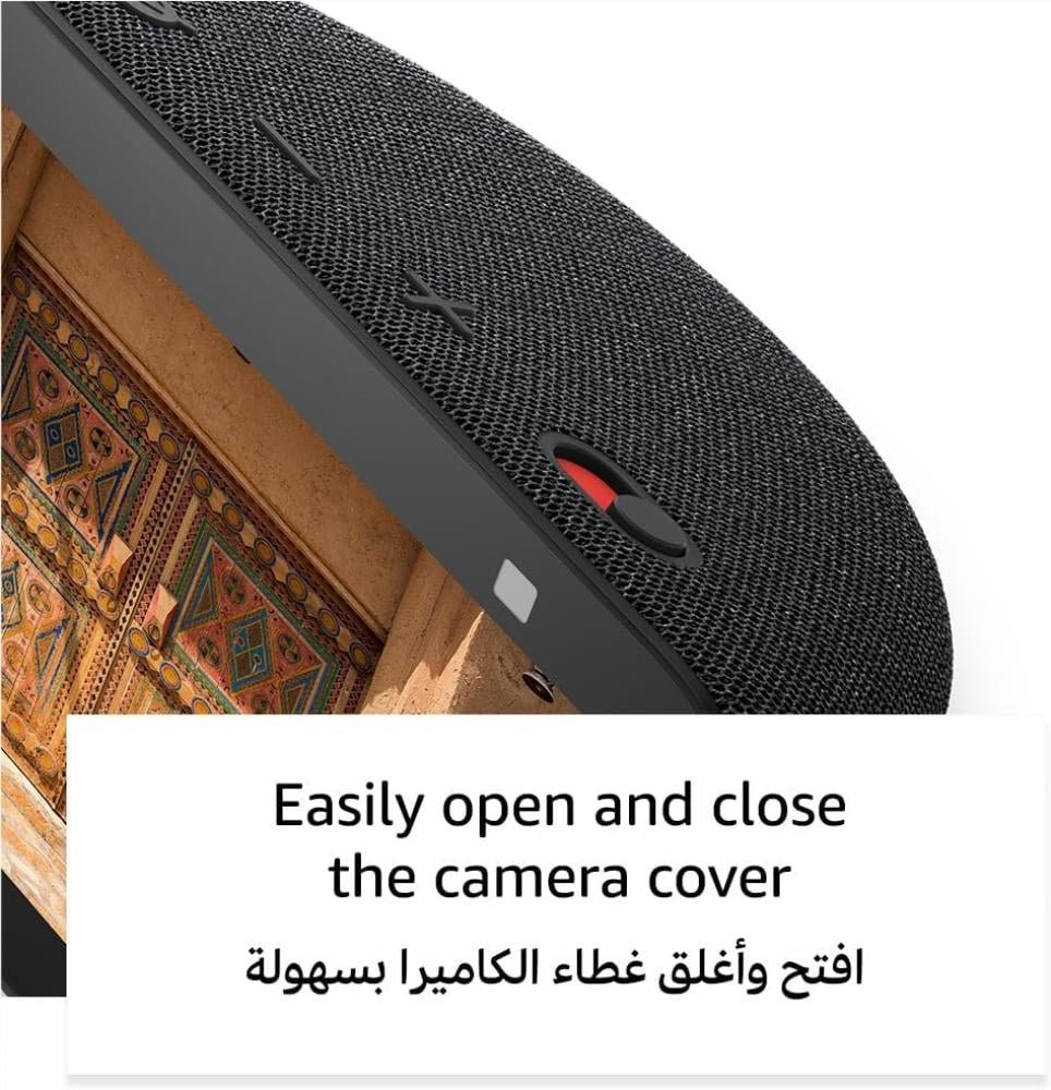 جهاز Echo Show 5 _ الجيل الثالث بشاشة ذكية وساعة منبه بصوت أكثر وضوحًا _ استخدم صوتك للتحكم بالأجهزة المنزلية الذكية - Smart Home - الصورة 7