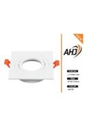 فريم سبوت لايت مربع غاطس في السقف - أبيض - موديل LY-P9061-WH